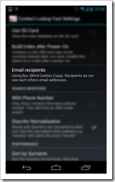 Settings - Email Recipients